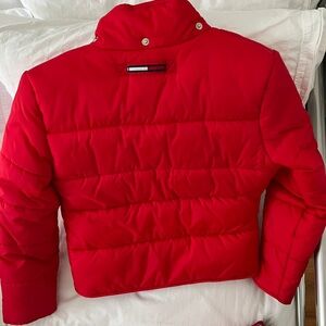 Tommy Hilfiger Red Puffer Jacket